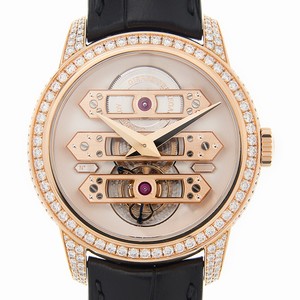 Girard Perregaux BRIDGES 99193D52I000-BA6A Manual Wind 18kt Rose Gold & Diamonds 