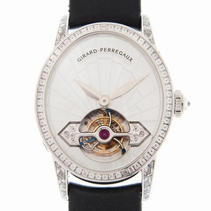 Girard Perregaux CATS EYE JEWELLERY 99490B53E791-JK6A Manual Wind 18kt White Gold & Diamond Silvery & White