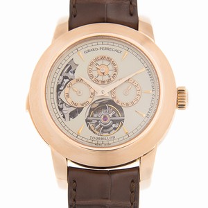 Girard Perregaux MEN 99741-52-831-BAEA Manual Wind 18kt Rose Gold White
