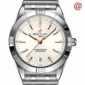 Breitling CHRONOMAT B01 A10380101A2A1 Automatic Stainless Steel White
