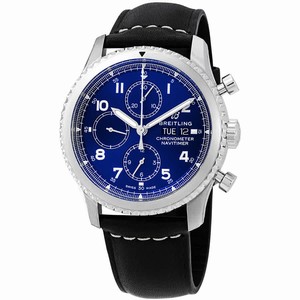 Breitling AVIATOR 8 A13314101C1X1 Automatic Stainless Steel Blue 