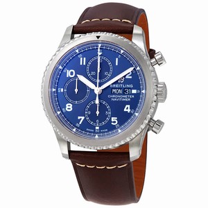 Breitling AVIATOR 8 A13314101C1X2 Automatic Stainless Steel Blue 