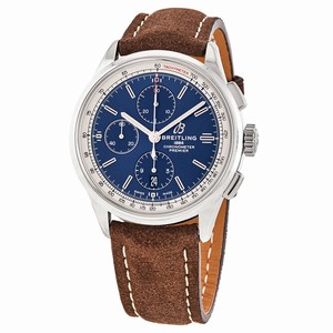 Breitling PREMIER A13315351C1X2 Automatic Stainless Steel Blue 