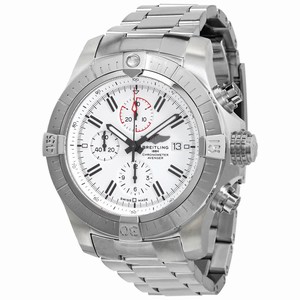 Breitling SUPER AVENGER CHRONOGRAPH 48 A133751A1A1A1 Automatic Stainless Steel White