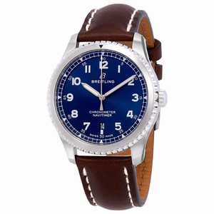 Breitling AVIATOR 8 A17314101C1X1 Automatic Stainless Steel Blue 