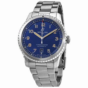 Breitling AVIATOR 8 A17315101C1A1 Automatic Stainless Steel Blue 