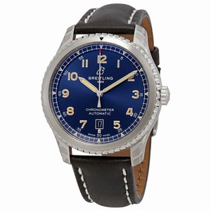 Breitling AVIATOR 8 A17315101C1X2 Automatic Stainless Steel Blue 