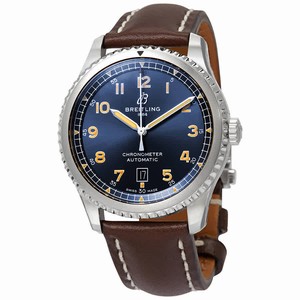 Breitling AVIATOR 8 A17315101C1X3 Automatic Stainless Steel Blue 