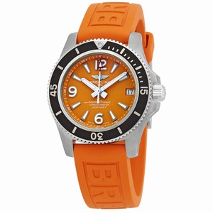 Breitling SUPEROCEAN 36 A17316D71O1S1 Automatic Stainless Steel Orange 