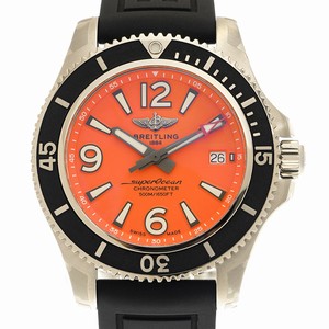 Breitling SUPEROCEAN 42 A17366D7101S2 Automatic Stainless Steel Orange 