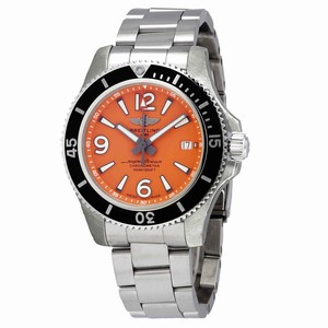Breitling SUPEROCEAN A17366D71O1A1 Automatic Stainless Steel Orange 