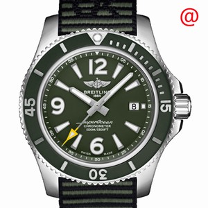 Breitling SUPEROCEAN 44 A17367A11L1W1 Automatic Stainless Steel Green