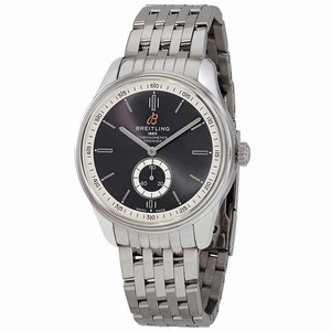Breitling PREMIER A37340351B1A1 Automatic Stainless Steel Dark grey 