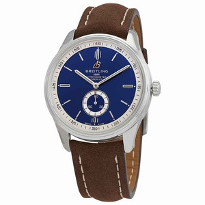Breitling PREMIER A37340351C1X2 Automatic Stainless Steel Blue 
