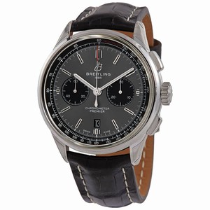Breitling PREMIER AB0118221B1P2 Automatic Stainless Steel Dark grey 