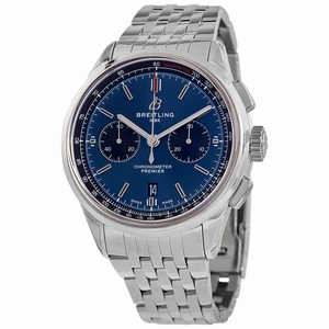 Breitling PREMIER AB0118221C1A1 Automatic Stainless Steel Blue 