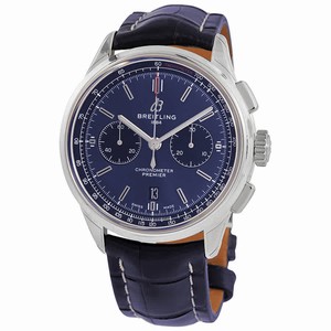 Breitling PREMIER AB0118221C1P1 Automatic Stainless Steel Blue 