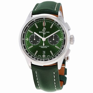 Breitling PREMIER AB0118A11L1X1 Automatic Stainless Steel Green