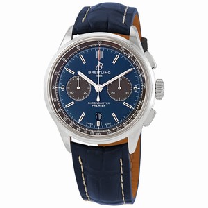 Breitling PREMIER AB0118A61C1P2 Automatic Stainless Steel Blue 