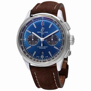 Breitling PREMIER AB0118A61C1X1 Automatic Stainless Steel Blue 