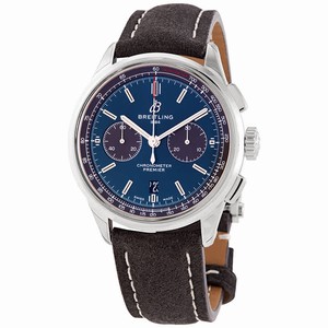 Breitling PREMIER AB0118A61C1X2 Automatic Stainless Steel Blue 