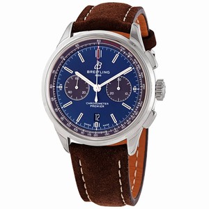 Breitling PREMIER AB0118A61C1X3 Automatic Stainless Steel Blue 