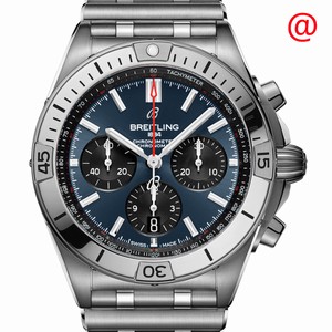 Breitling CHRONOMAT B01 AB0134101C1A1 Automatic Stainless Steel Blue 