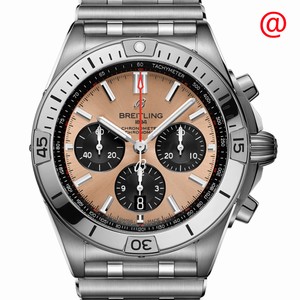 Breitling CHRONOMAT B01 AB0134101K1A1 Automatic Stainless Steel Brown 
