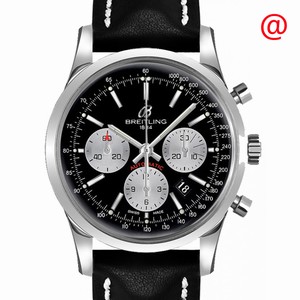Breitling TRANSOCEAN CHRONOGRAPH AB015212/BF26/435X Automatic Stainless Steel Black