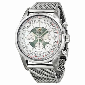 Breitling TRANSOCEAN CHRONOGRAPH AB0510U0-A732-152A Automatic Stainless Steel Silver