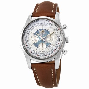Breitling TRANSOCEAN CHRONOGRAPH AB0510U0/A732-440X/A20D.1 Automatic Stainless Steel White