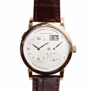 A Lange & Sohne GRAND LANGE 101.032 Manual Wind 18kt Rose Gold White