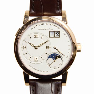 A Lange & Sohne GRAND LANGE 109.032 Manual Wind 18kt Rose Gold Silvery & White