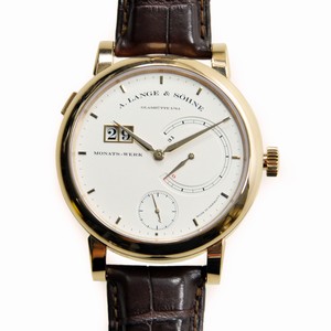 A Lange & Sohne LANGE 31 130.032F Manual Wind 18kt Rose Gold Silvery & White