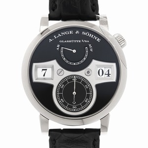 A Lange & Sohne OWL SERIES 140.029 Automatic 18kt White Gold Black