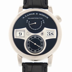 A Lange & Sohne OWL SERIES 140.029F Automatic 18kt White Gold Black