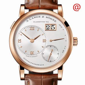 A Lange & Sohne LANGE 1 191.032 Manual Wind 18kt Rose Gold Silvery & White