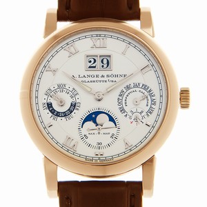 A Lange & Sohne SAXONIA 310.050 Automatic 18kt Rose Gold Silvery & White