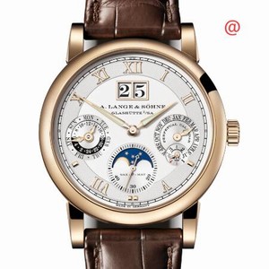 A Lange & Sohne SAXONIA 310.050E Automatic 18kt Rose Gold Silvery & White