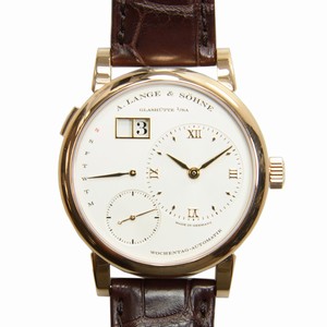 A Lange & Sohne GRAND LANGE 320.032 Automatic 18kt Rose Gold Silvery & White