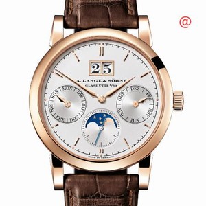 A Lange & Sohne SAXONIA 330.032R Automatic 18kt Rose Gold Silvery & White