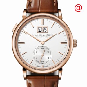 A Lange & Sohne SAXONIA 381.032 Automatic 18kt Rose Gold Silver