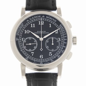 A Lange & Sohne 1815 CHRONOGRAPH 414.028 Automatic 18kt White Gold Silvery & White