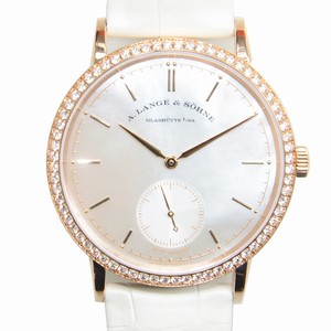 A Lange & Sohne SAXONIA 840.032 Automatic 18kt Rose Gold & Diamonds White