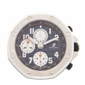Audemars Piguet ROYAL OAK OFFSHORE AP TABLE CLOCK Quartz Stainless Steel Blue 