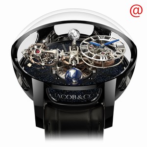 Jacob & Co ASTRONOMIA AT100.31.AC.SD.BCA4D Manual Wind 18kt White Gold Transparent Skull