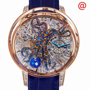 Jacob & Co ASTRONOMIA AT802.40.BD.UA.AFL4D Manual Wind 18kt Rose Gold Transparent Skull