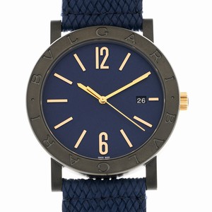 Bulgari BULGARI 103133 Automatic Stainless Steel Blue 