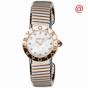 Bulgari BULGARI 102147 Quartz 18kt Rose Gold White