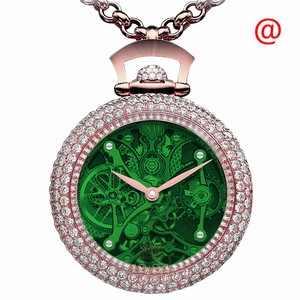 Jacob & Co BRILLIANT BS231.40.RD.QG.A40AA Manual Wind 18kt Rose Gold Dark green 